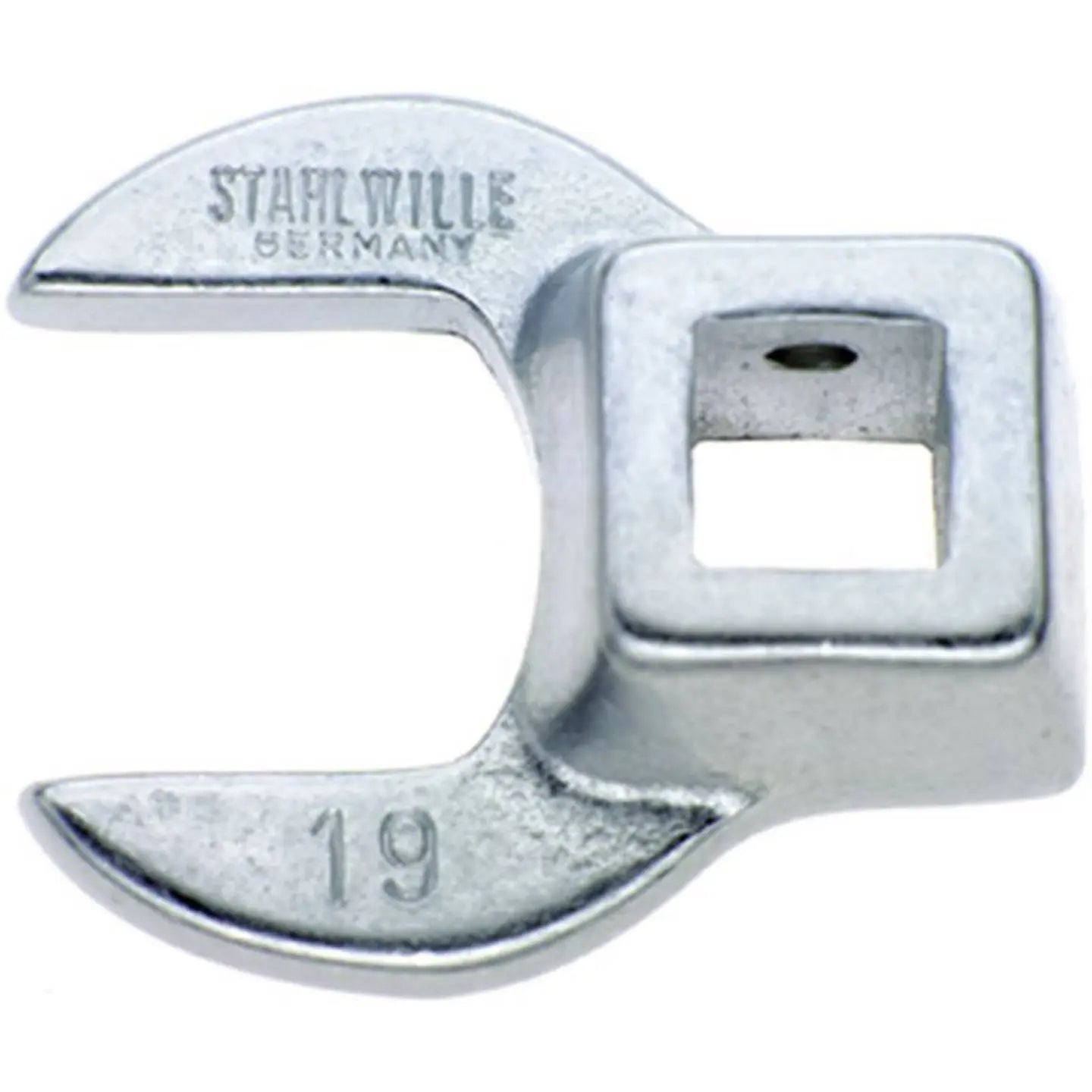 B-Ware Stahlwille Aufsteckmaulschlüssel Maulschlüssel Crow Foot 19 Mm Chromstahl