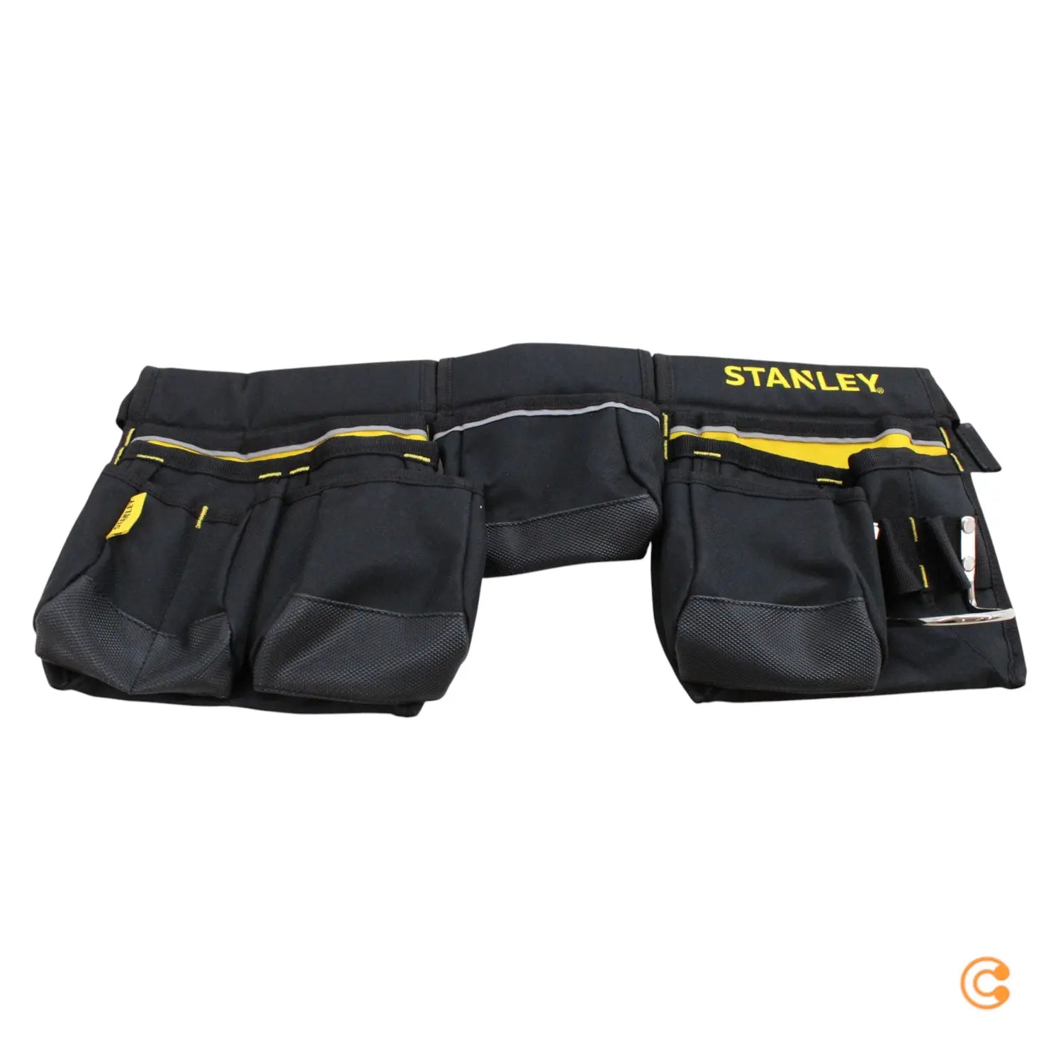 B-Ware Stanley Werkzeuggürtel Gürteltasche Werkzeugtasche Nylon Schwarz Nageltaschen