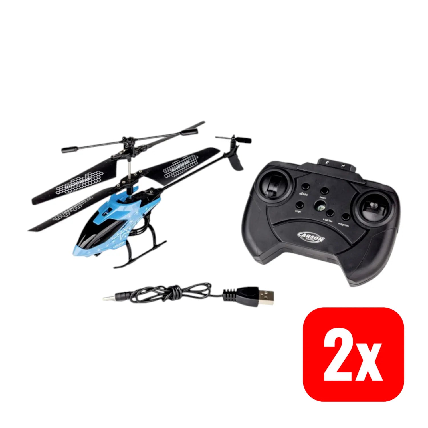 B-Ware Carson Rc Sport Tyrann 230 Rc Einsteiger Hubschrauber Modellflieger Rt F 2 Stück