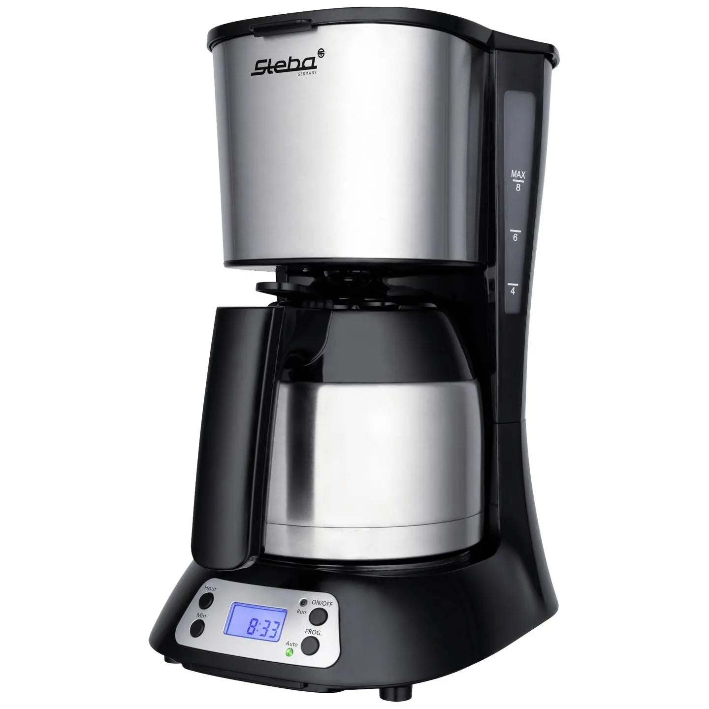 B-Ware Steba Filterkaffeemaschine Kaffeemaschine Kaffeeautomat Thermo Edelstahl 1 Li279