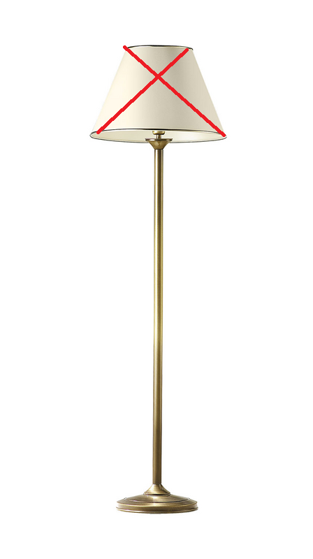 B-Ware Jupiter Classic Stehlampe Stehleuchte Lampe Leuchte Standleuchte Siehe Text/Foto