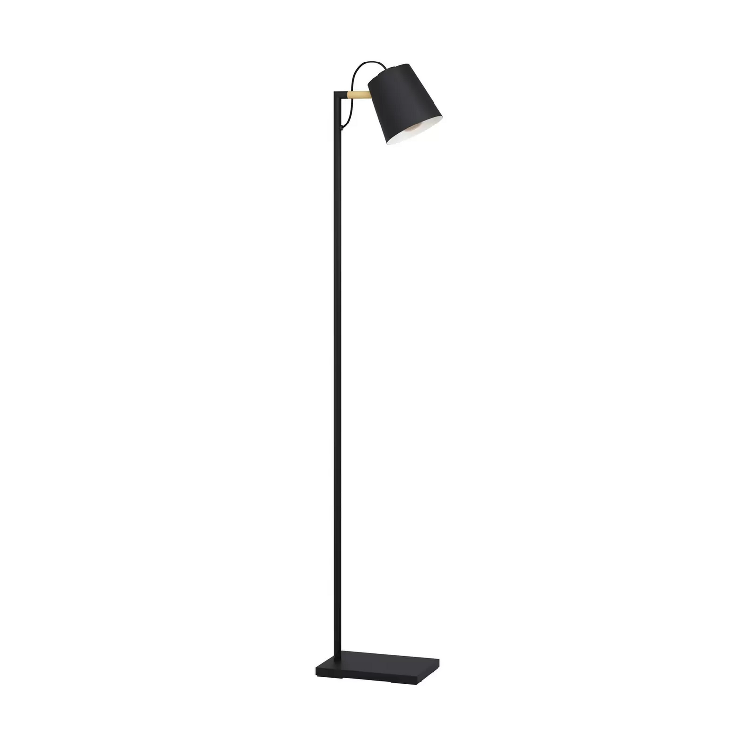 B-Ware Eglo Stehleuchte Lacey, Höhe 159,5 Cm Schwarz Stahl Stehlampe Leuchte Lampe Spot