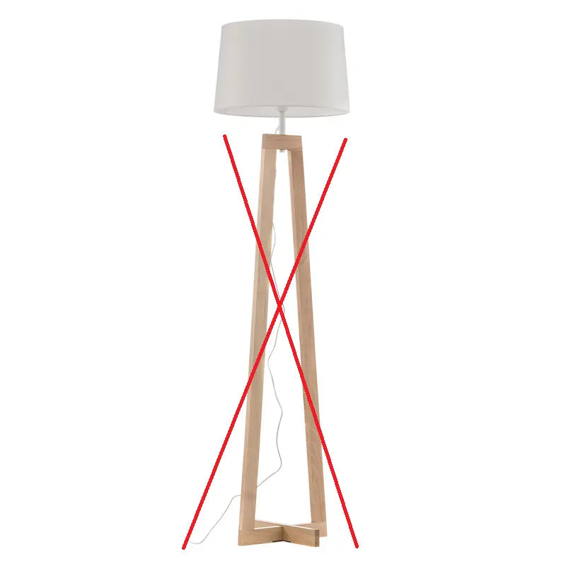 B-Ware Aluminor Stehleuchte Stehlampe Lampe Leuchte Sacha Weiß Siehe Text/Foto