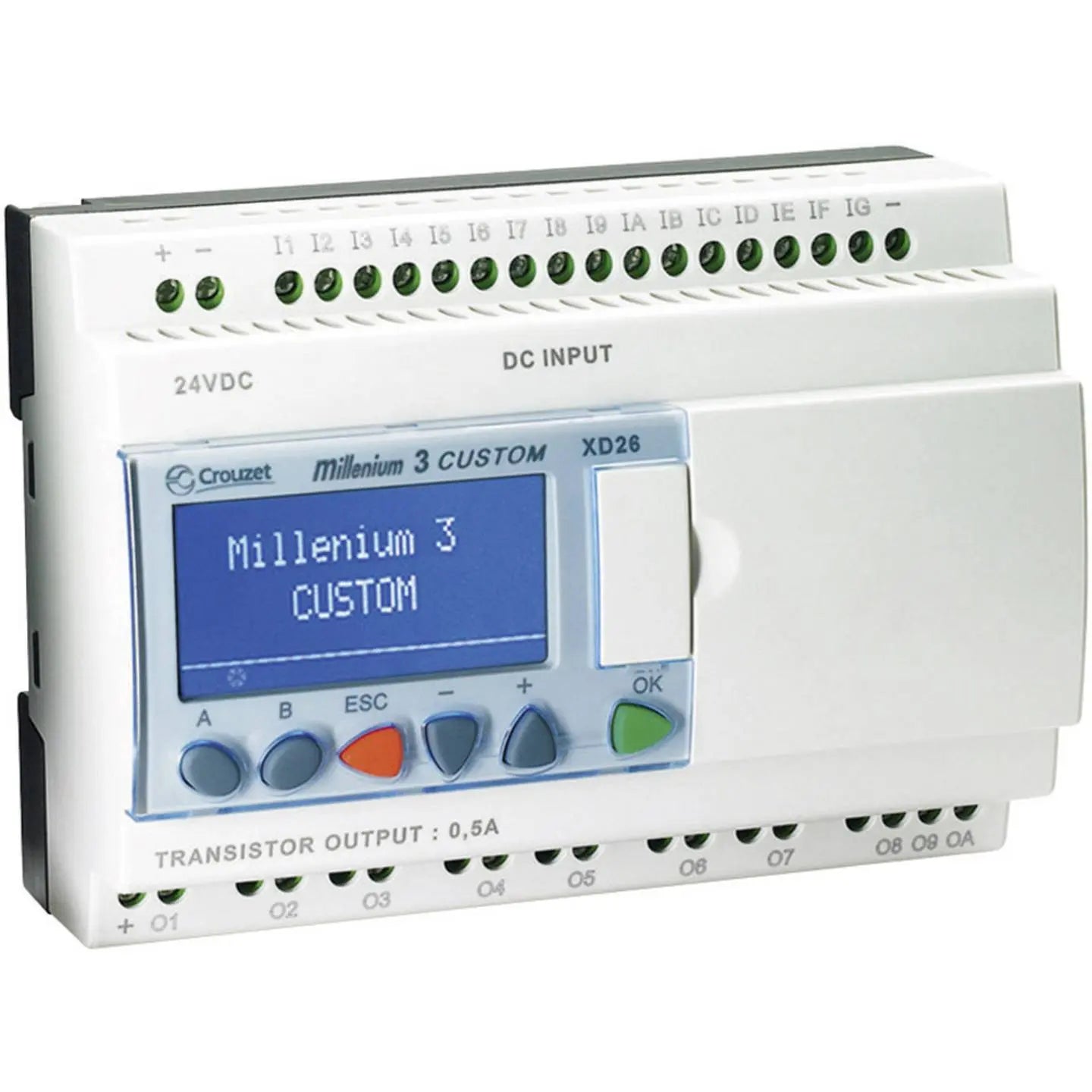 B-Ware Crouzet Sps Steuerungsmodul Steuereinheit Millenium 3 Smart Xd26 S Display 24 V