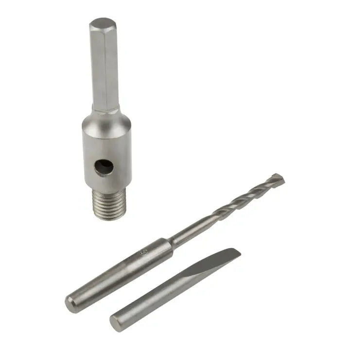 B-Ware Stier Aufnahmeschaft Adapter Sechskant M16 Zentrierbohrer Austreibkeil Set