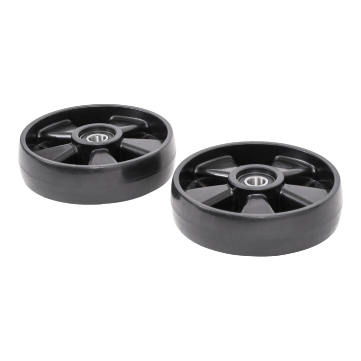 B-Ware Stier Lenkräder Set Rollen Nylon Hubwagen Ersatzteile Montageanleitung Blau