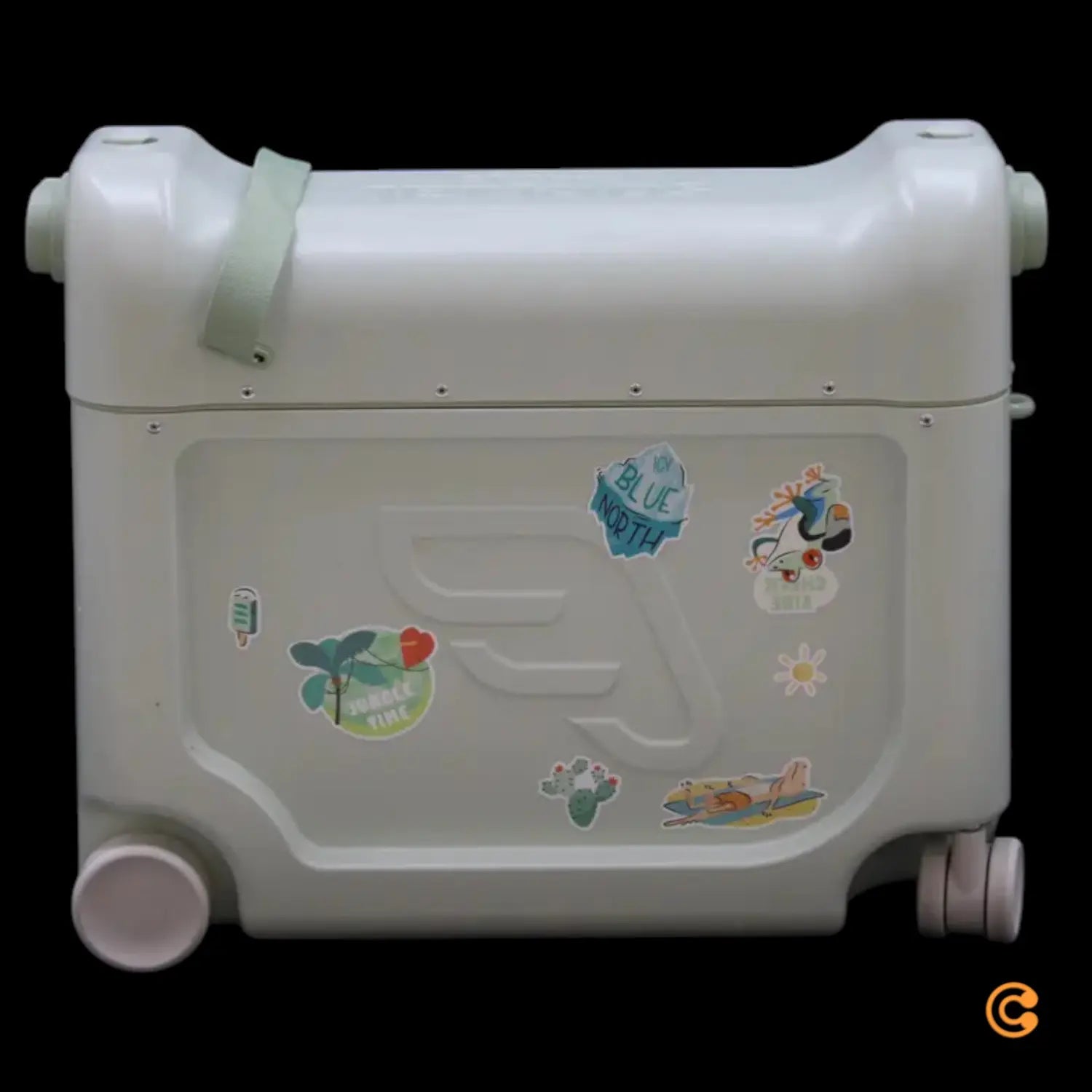 B-Ware Stokke Jet Kids Bed Box Kindertrolley Reise Matratze Kinderkoffer Siehe Text/Foto