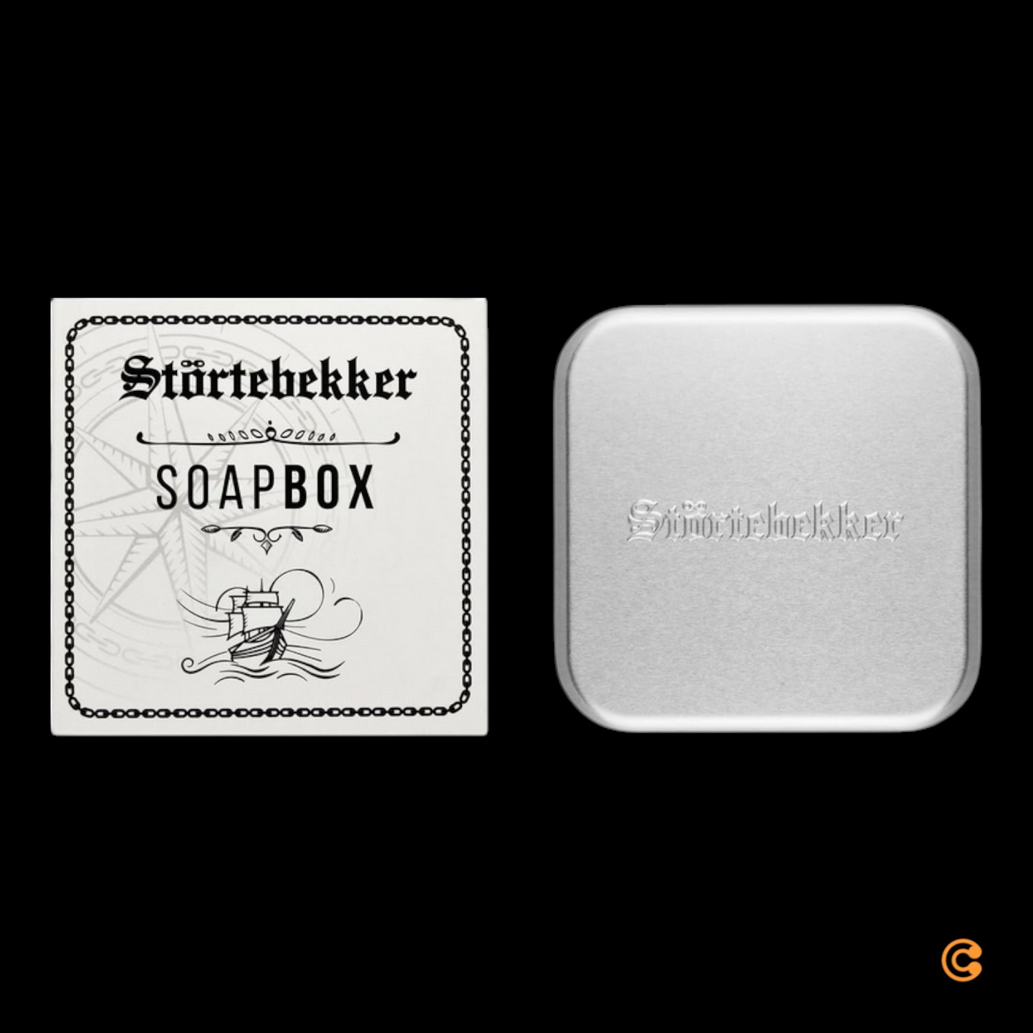B-Ware Störtebekker Premium Seifendose Abtropfgitter Für Rasierseife Seifen 4 Stück