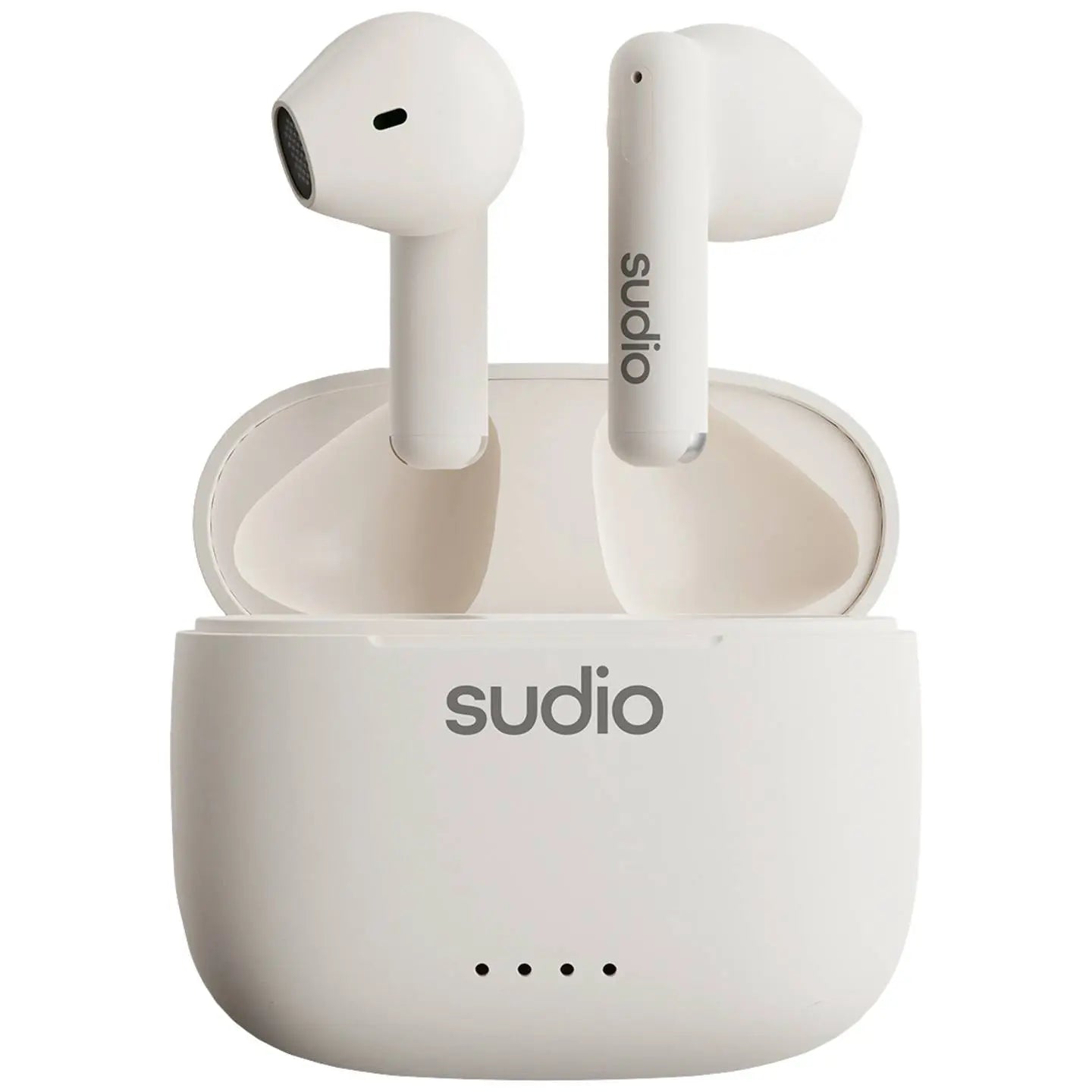 B-Ware Sudio In Ear Headset Ohrhörer Bluetooth Stereo Weiß Ladecase Touch Steuerung