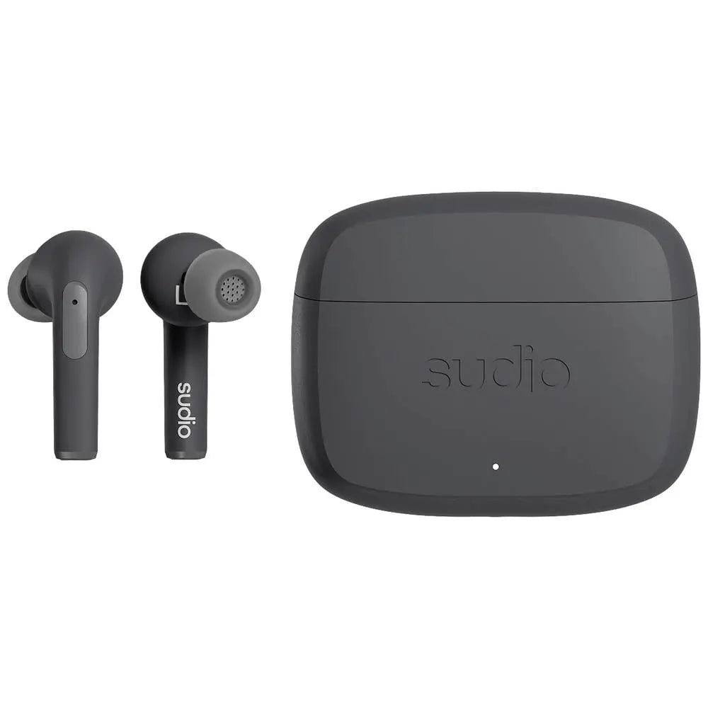 B-Ware Sudio In Ear Headset Ohrhörer N2 Pro Bluetooth Anc Kopfhörer Schwarz Ladecase