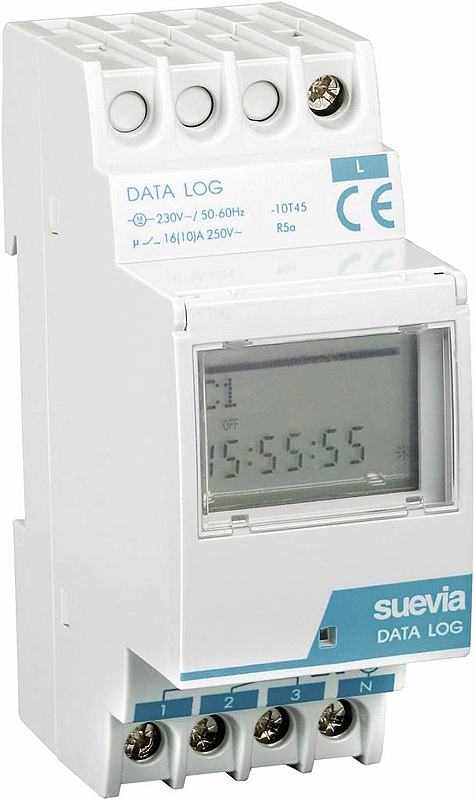 B-Ware Suevia Digi Log Hutschienen Zeitschaltuhr Digital 230 V/Ac