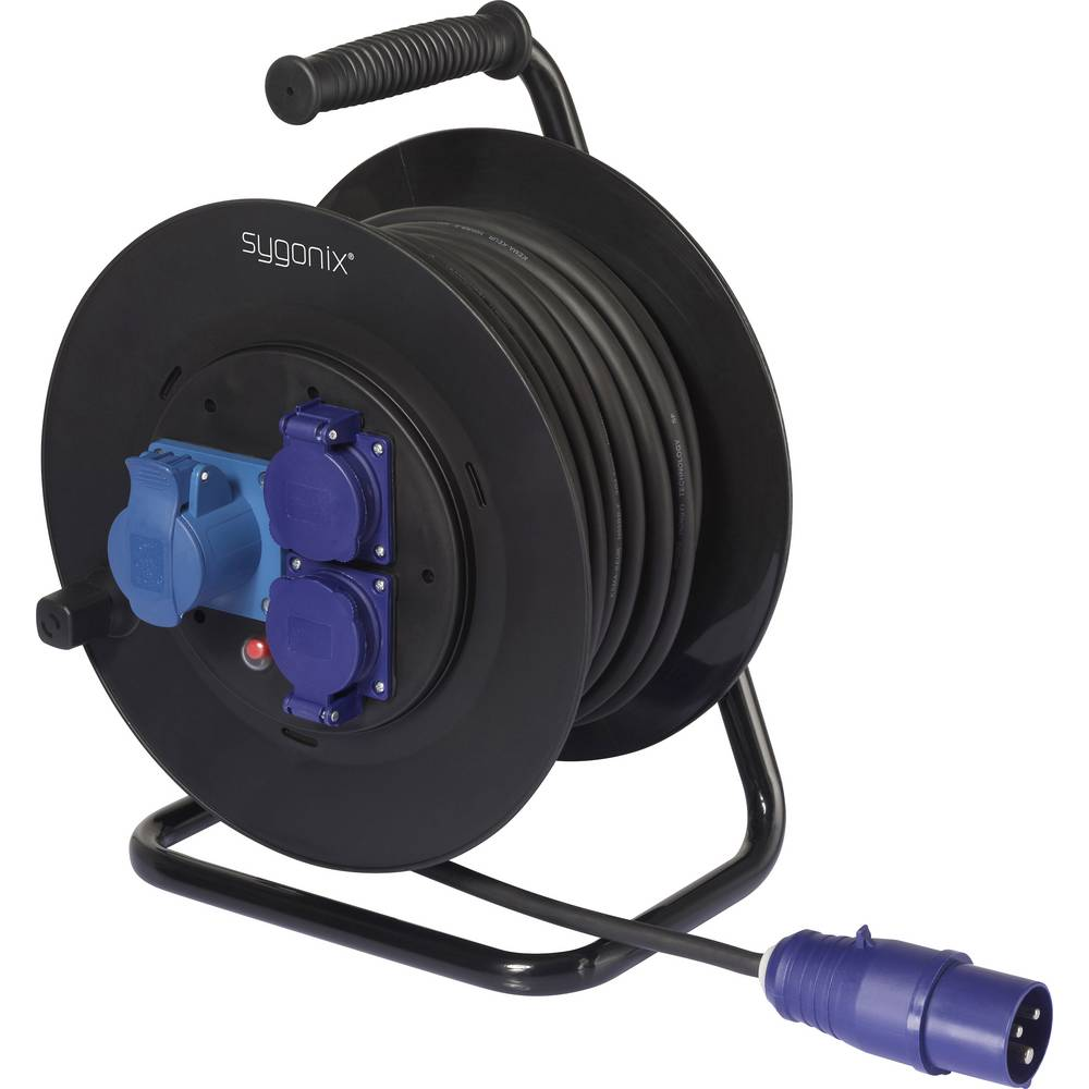 B-Ware Sygonix Cee Cara Kabeltrommel Verlängerung Kabel Outdoor Stromkabel 25m