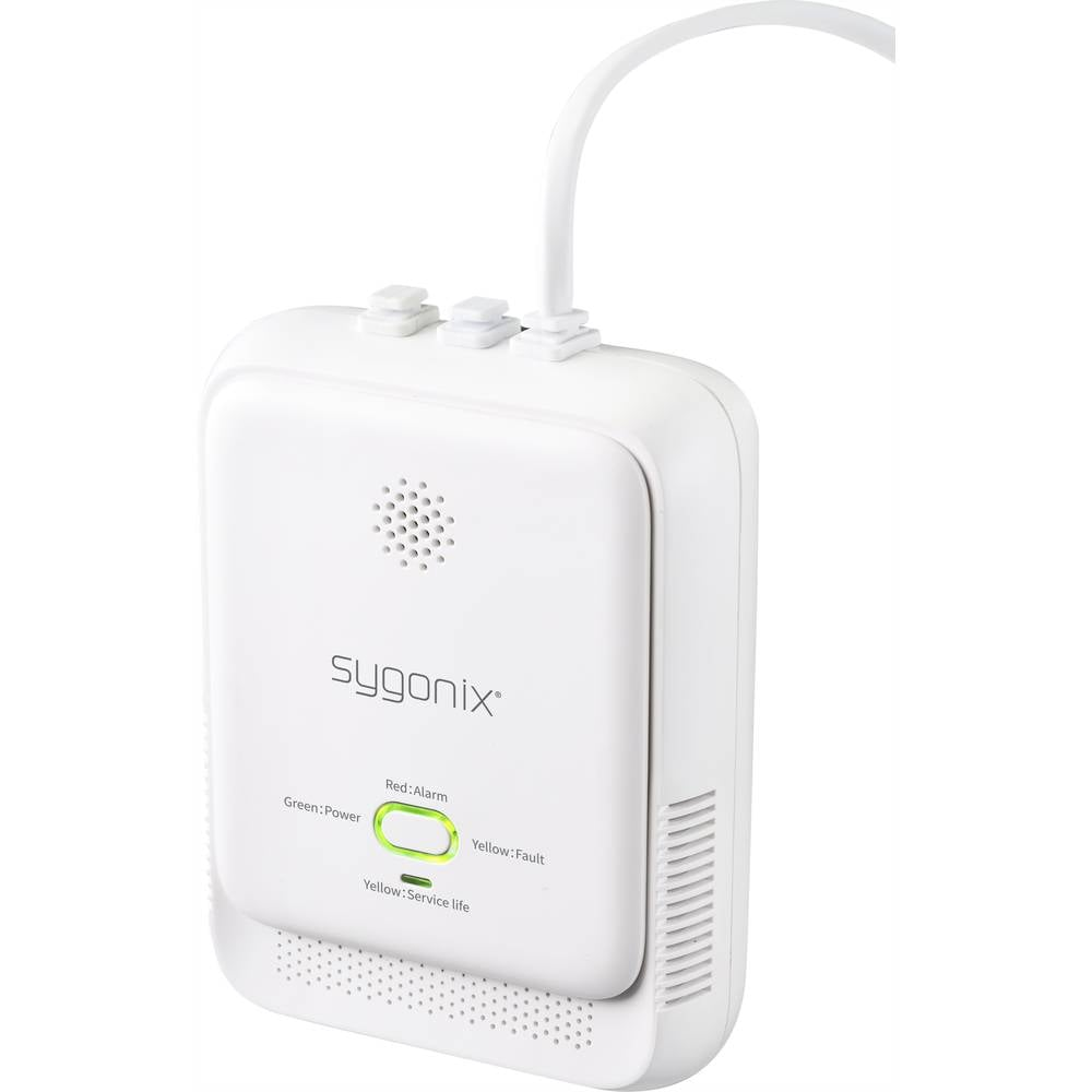 B-Ware Sygonix Gasmelder Warnmelder Gas Melder Melder Netzbetrieben Methan 4 Stück