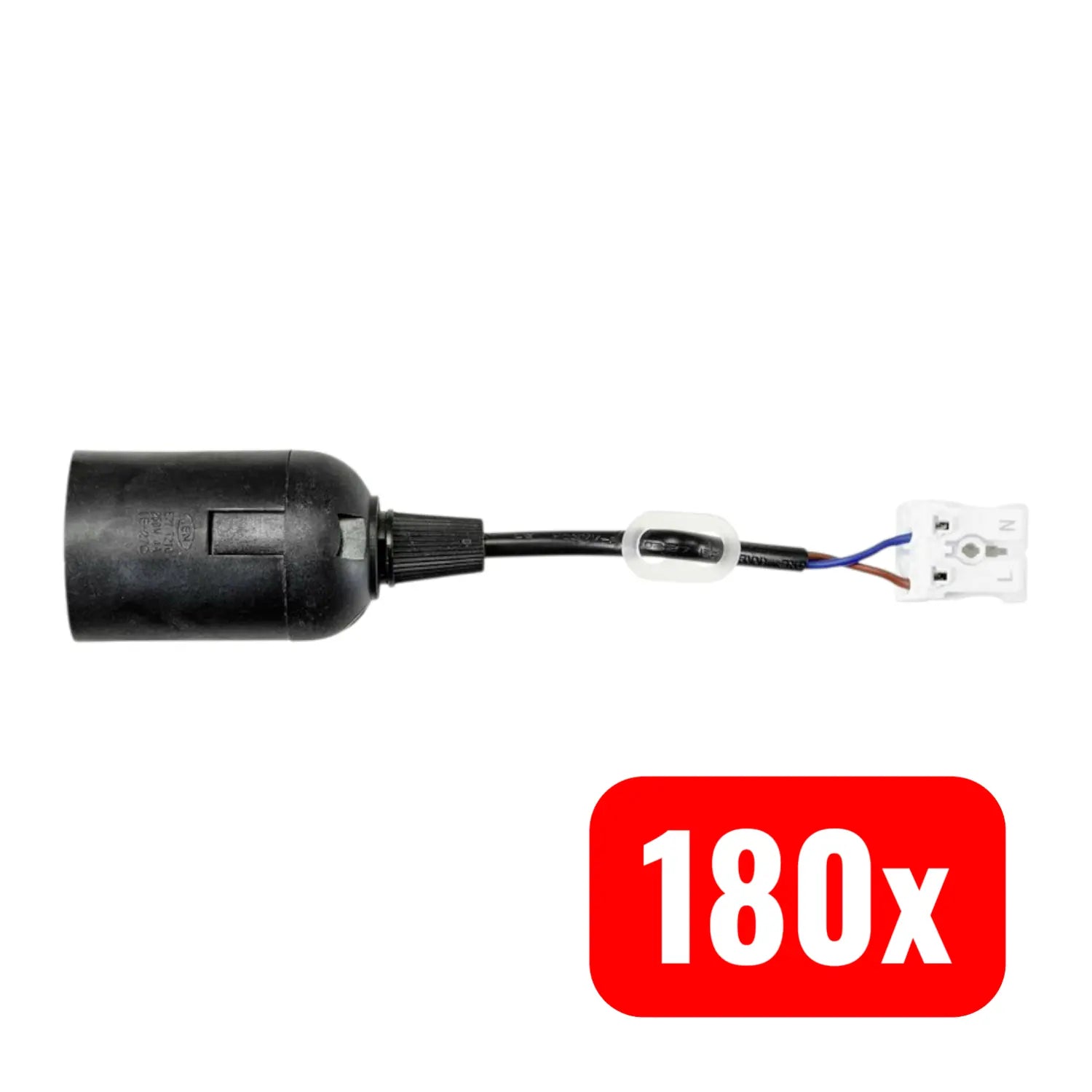 B-Ware Sygonix Sy 4995230 Lampenfassung E27 230 V 500 W 150 Mm Klemmanschluss 180 Stück