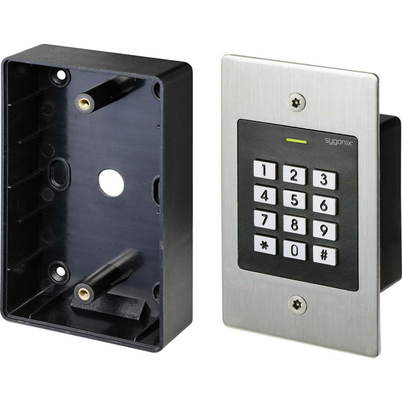 B-Ware Sygonix Sy 4760956 Code Tastatur Mit Rfid Unterputz 12 V/Dc 18 V/Dc Siehe Text