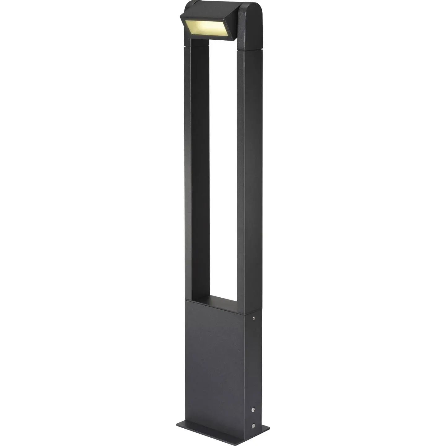 B-Ware Sygonix Wegeleuchte Außenlampe Wegleuchte Led 3000 K Schwarz Aluminium Glas 65cm