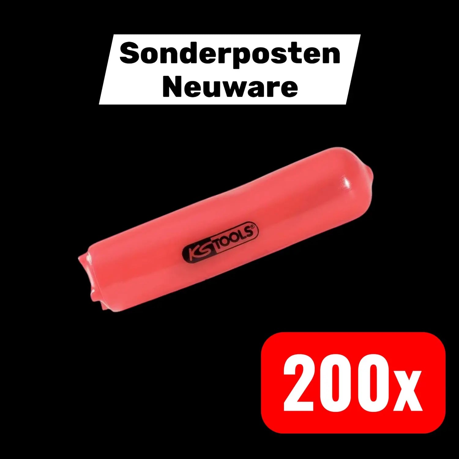B-Ware Ks Tools Tülle Anschluss Schutzisolierung Kabelende 25 Mm Zylindrisch 200 Stück