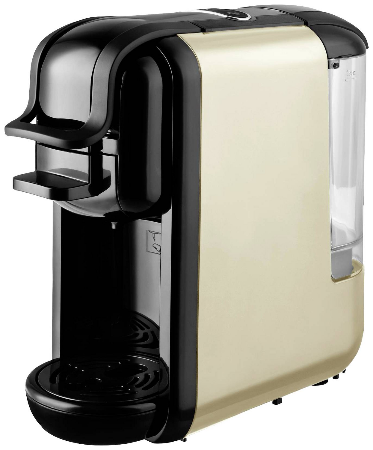 B-Ware Team Kalorik Kapselmaschine Kaffeemaschine Mcm 5000 Cr Creme Schwarz Kaffee