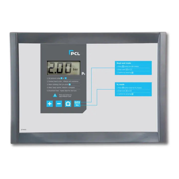 B-Ware Tecalemit Reifenfüller Automat Reifenfüllgerät Accura D12 St50 C Servicebetriebe