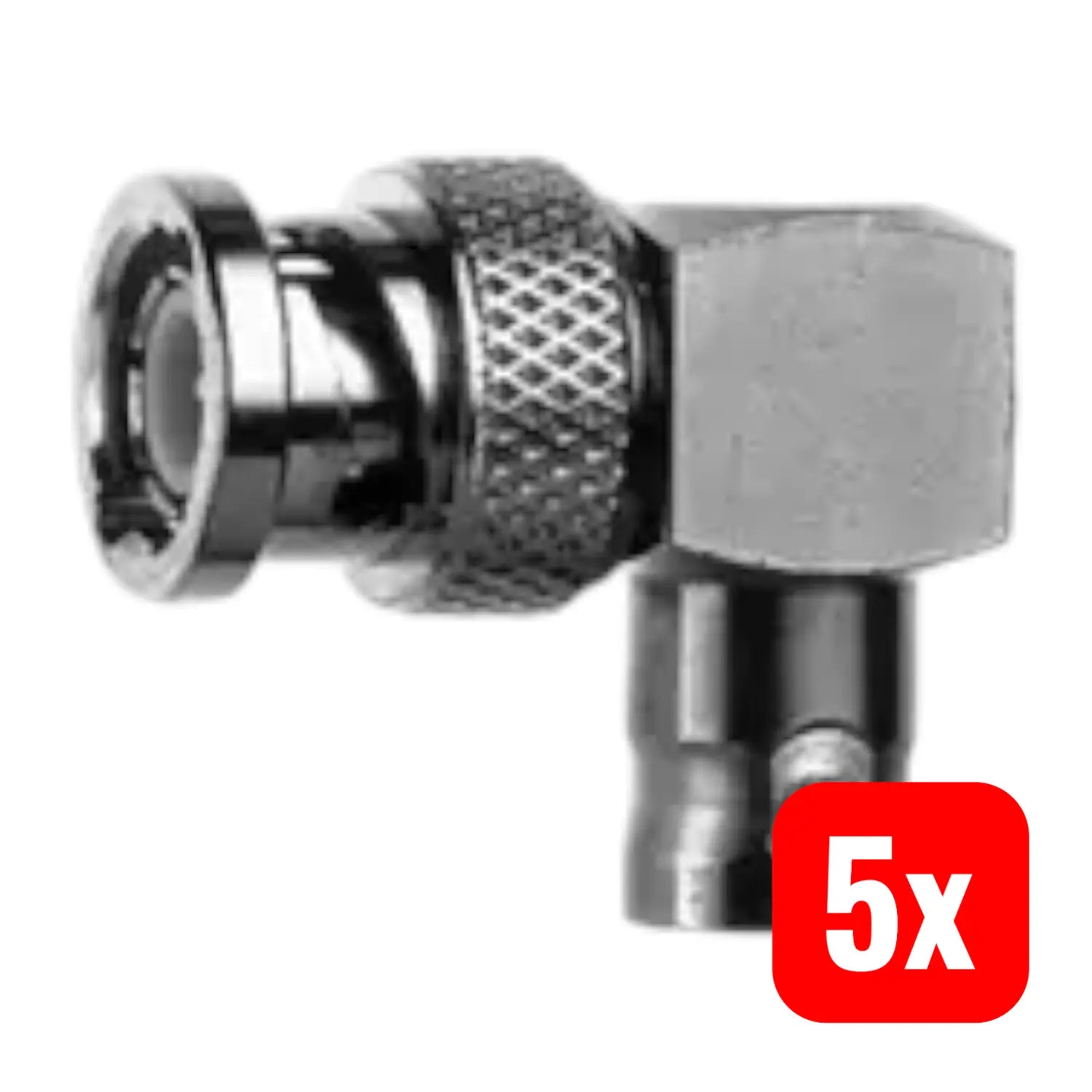 B-Ware Telegärtner Winkelverbinder Adapter Bnc Verbindung Stecker Buchse 75 Ohm 5 Stück