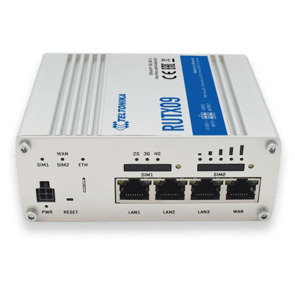 B-Ware Teltonika Rutx09 Lan Router Lan Verteiler Heimnetzwerk Integriertes Modem: Lte