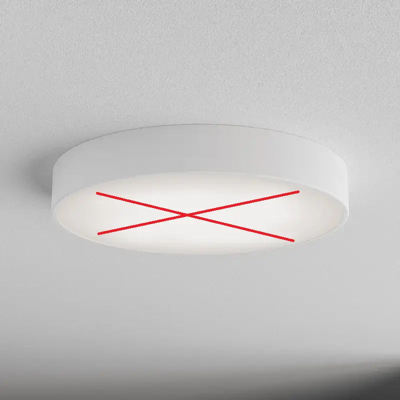 B-Ware Temar Lighting Deckenlampe Leuchte Cleo 500 Weiß Sensor 50 Cm Siehe Text/Foto