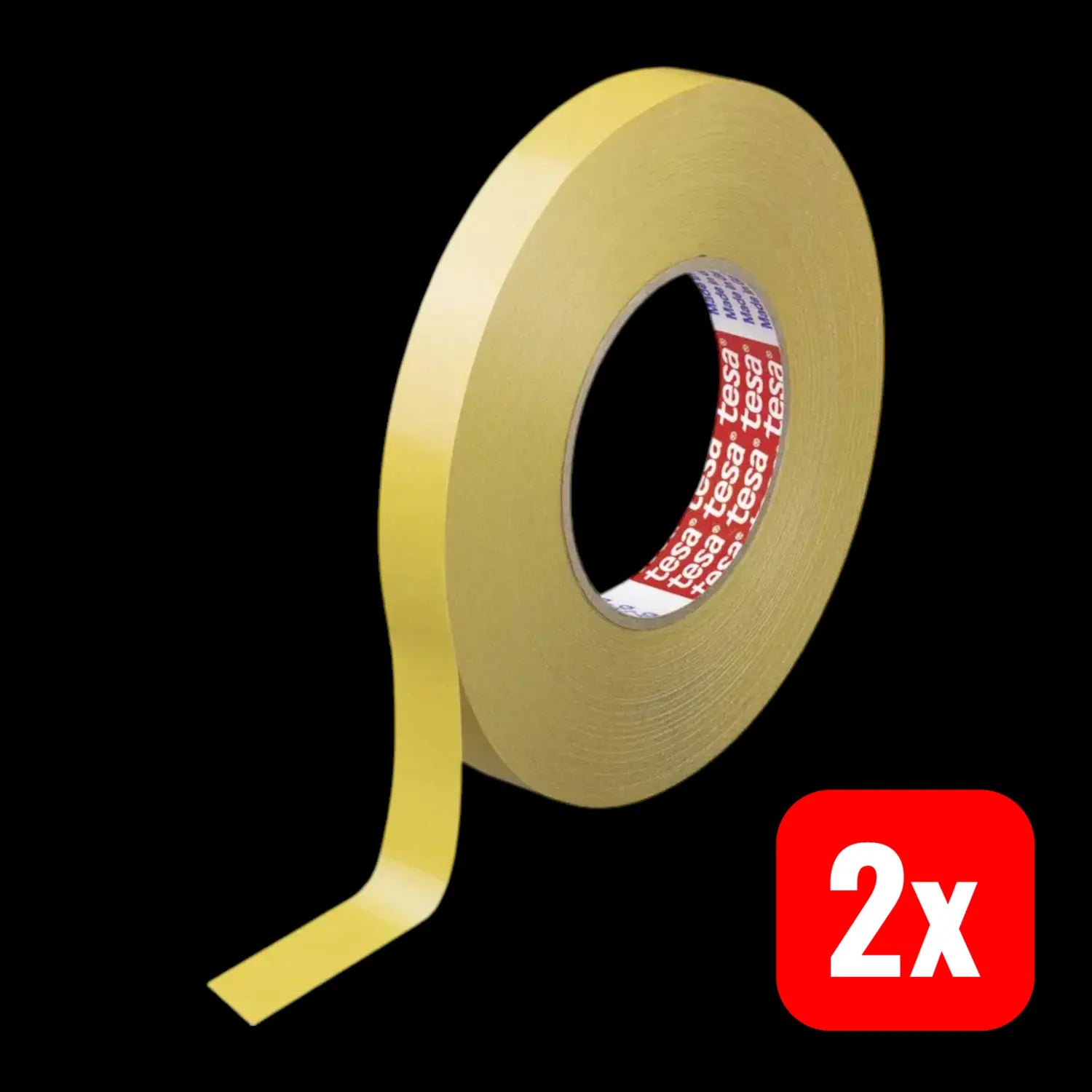 B-Ware Tesa Tesafix Klebeband Doppelseitiges Klebeband 4970 Weiß 50 M X 12 Mm 2 Stück