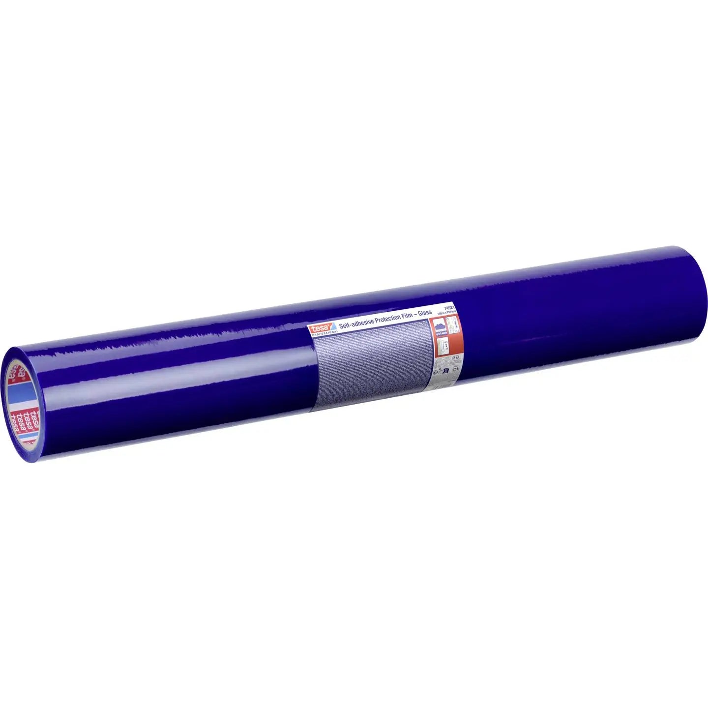 B-Ware Tesa Abdeckfolie Schutzfolie Folie Blau Selbstklebend Rückstandsfrei 100m 75cm