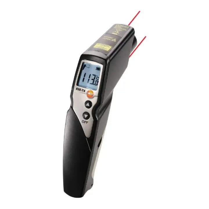 B-Ware Testo Infrarot Thermometer Temperaturmessgerät Oberflächenthermometer Batterien