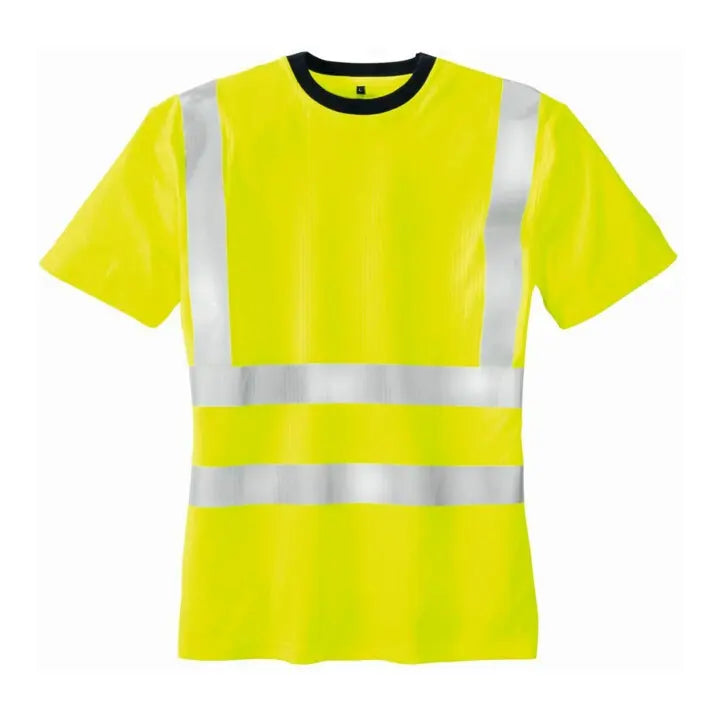 B-Ware Texxor Warnschutz T Shirt Shirt Hooge Leuchtgelb Xl Reflexstreifen 2 Stück