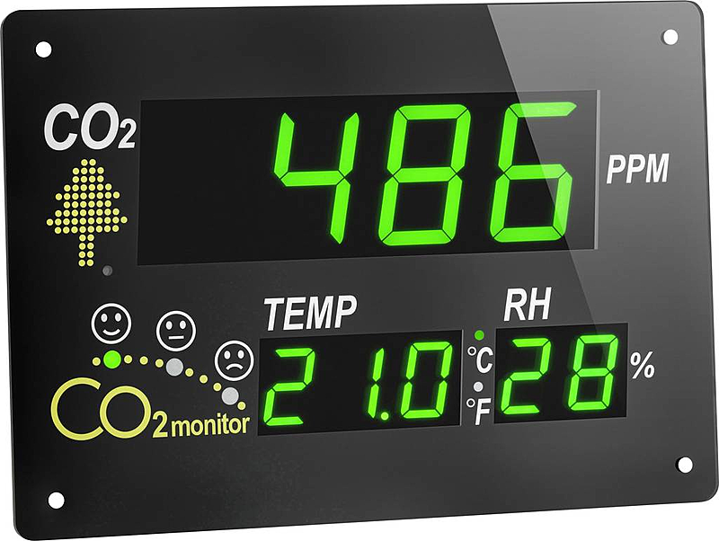 B-Ware Tfa Dostmann Air Co2ntrol Observer Anzeige Kohlenstoffdioxid Co2 Messgerät Warner
