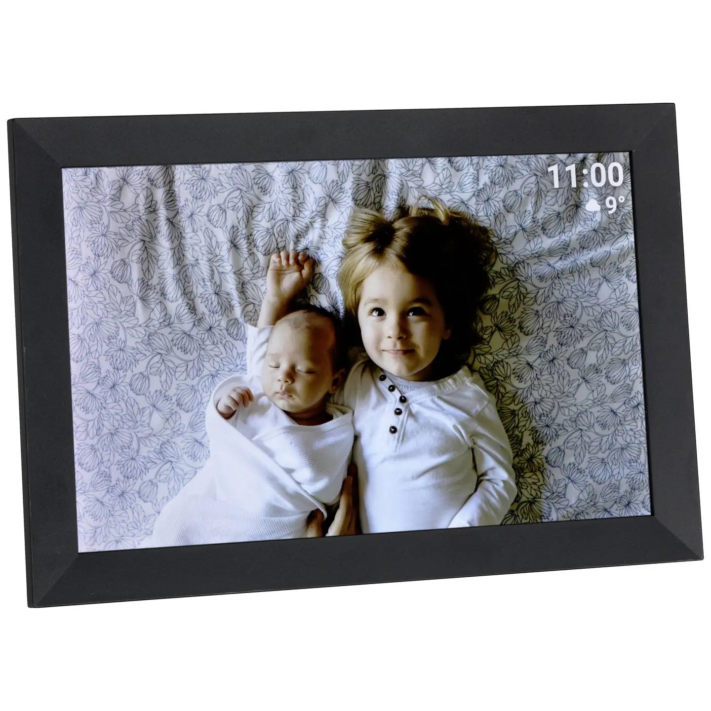 B-Ware Tfa Dostmann Bilderrahmen Digitaler Fotorahmen Wi Fi Frameo App 32 Gb Schwarz