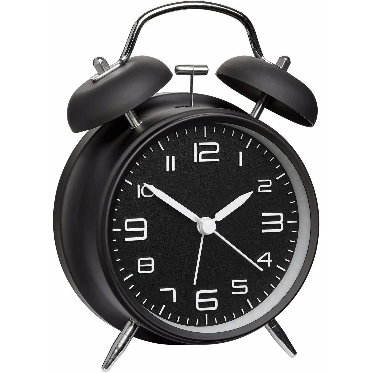 B-Ware Tfa Dostmann 60.1025 Mechanisch Wecker Alarm Uhr Analog Geräuscharm Schwarz