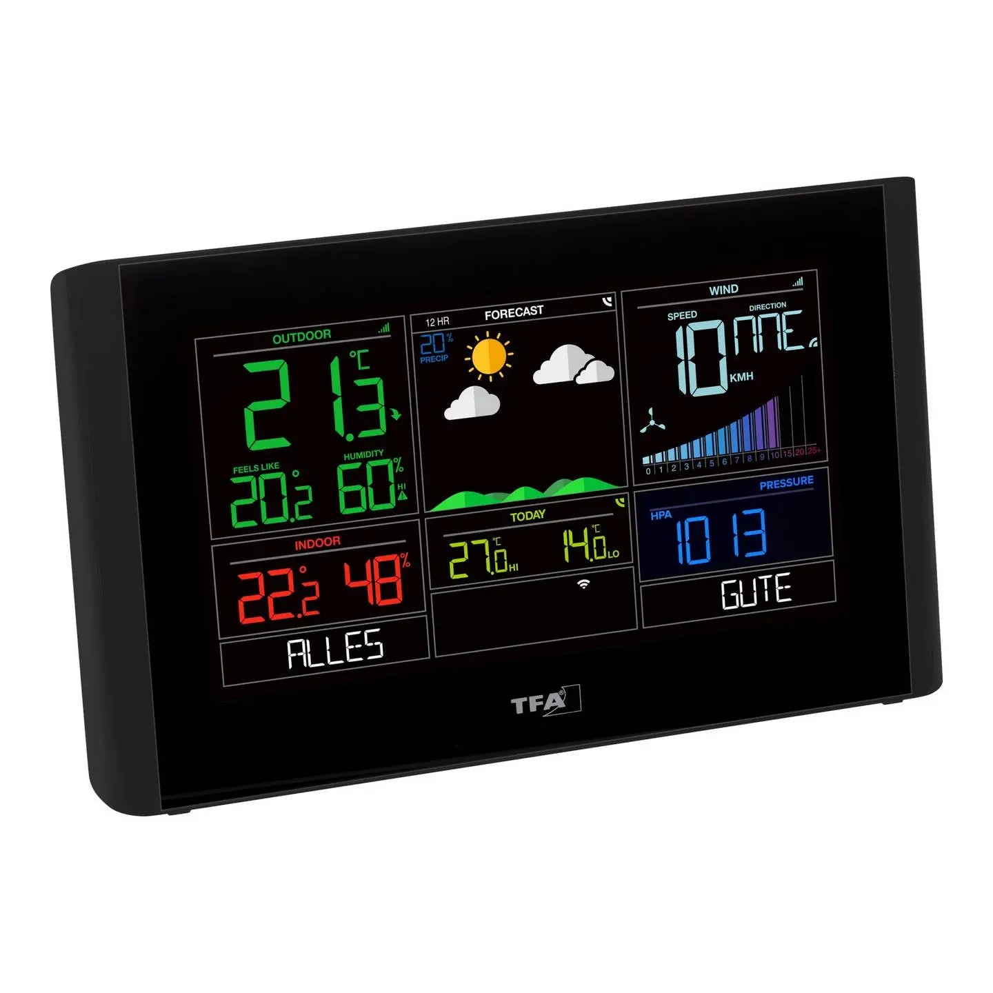 B-Ware Tfa Dostmann View Breeze 35.8001.01 Wlan Wetterstation Vorhersage 12 Bis 24 H367