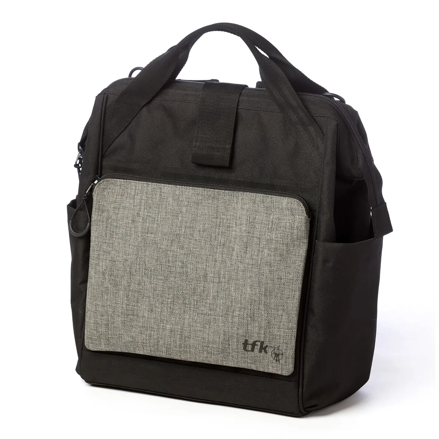 B-Ware Tfk Wickeltasche Tasche Babybedarf Grau Flaschenhalter Rucksack Kinderwagen