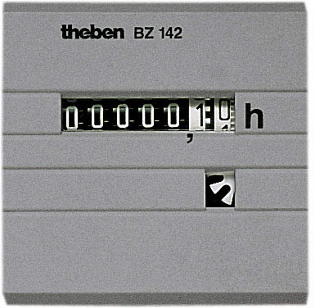 B-Ware Theben Bz 142 1 230 V Betriebsstundenzähler Zählermodul Messinstrument Analog