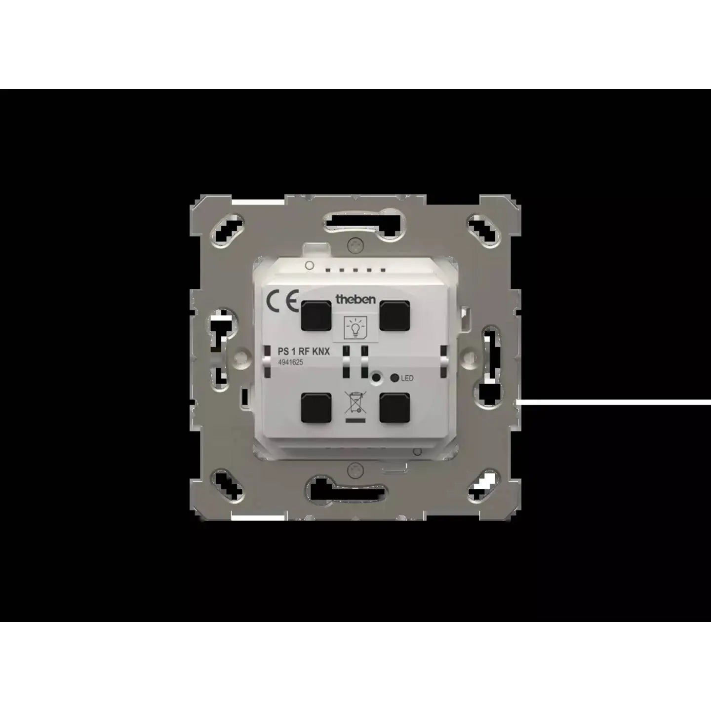 B-Ware Theben Funk Taster Schaltaktor Modul Knx Rf Data Secure 4 Fach 4941625