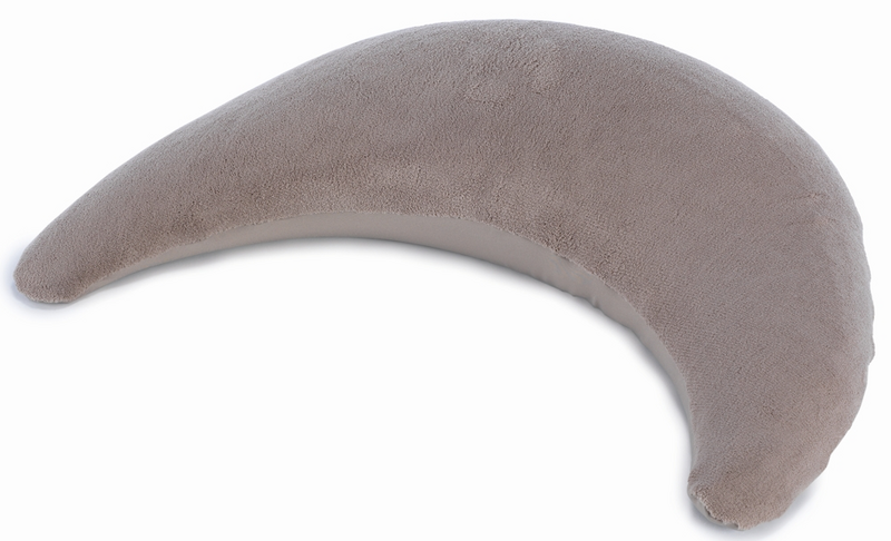 B-Ware Theraline Plüschmond Stillkissen Lagerungskissen Schwangerschaftskissen Taupe