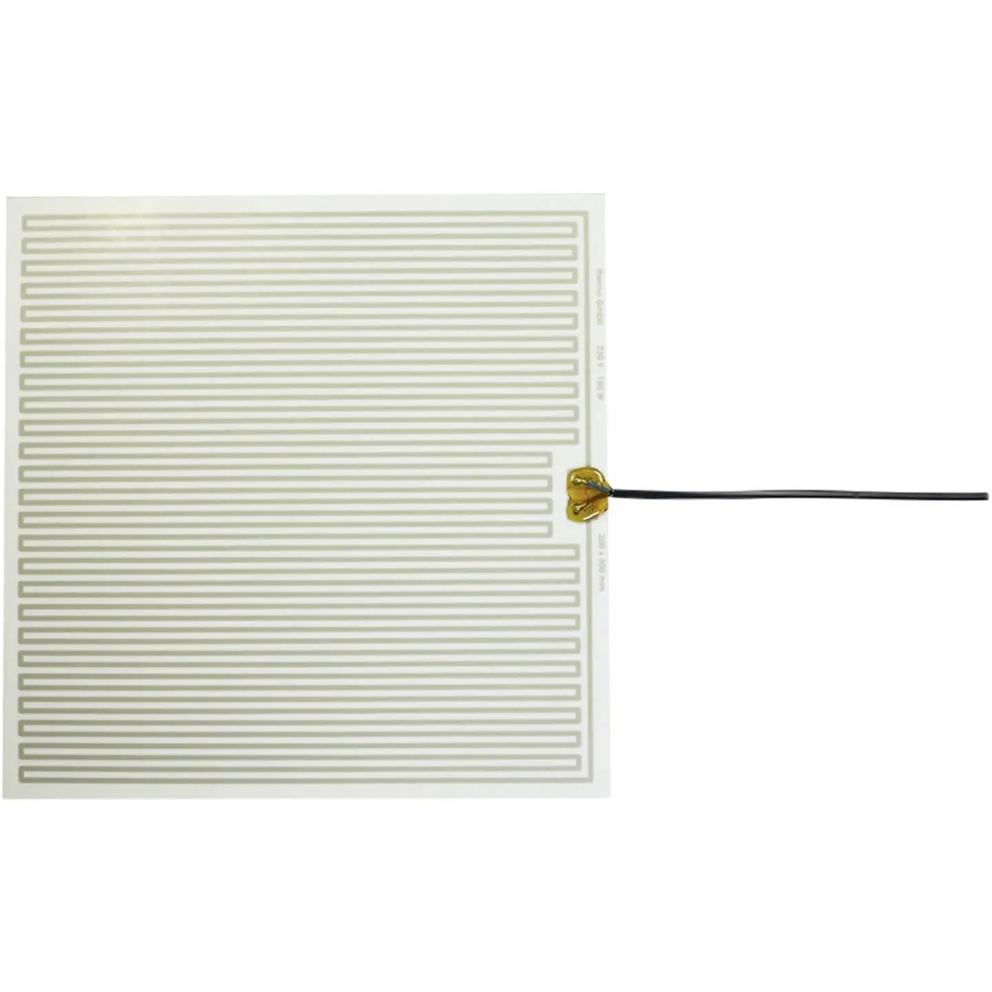 B-Ware Thermo Tech Heizfolie Heizmatte Polyester Selbstklebend Flächenheizung 300x300mm