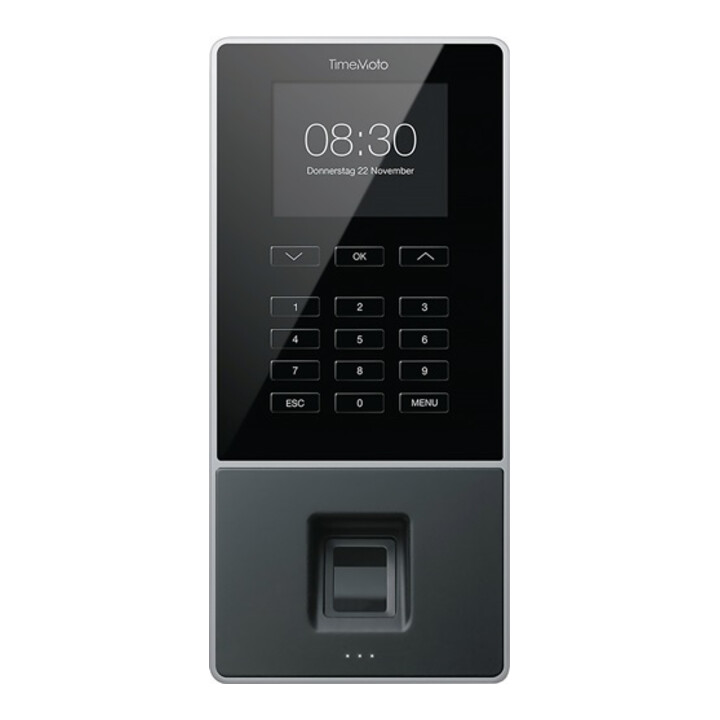 B-Ware Timemoto Zeiterfassungssystem Terminal Zeiterfassung Rfid Fingerabdruck Tm626