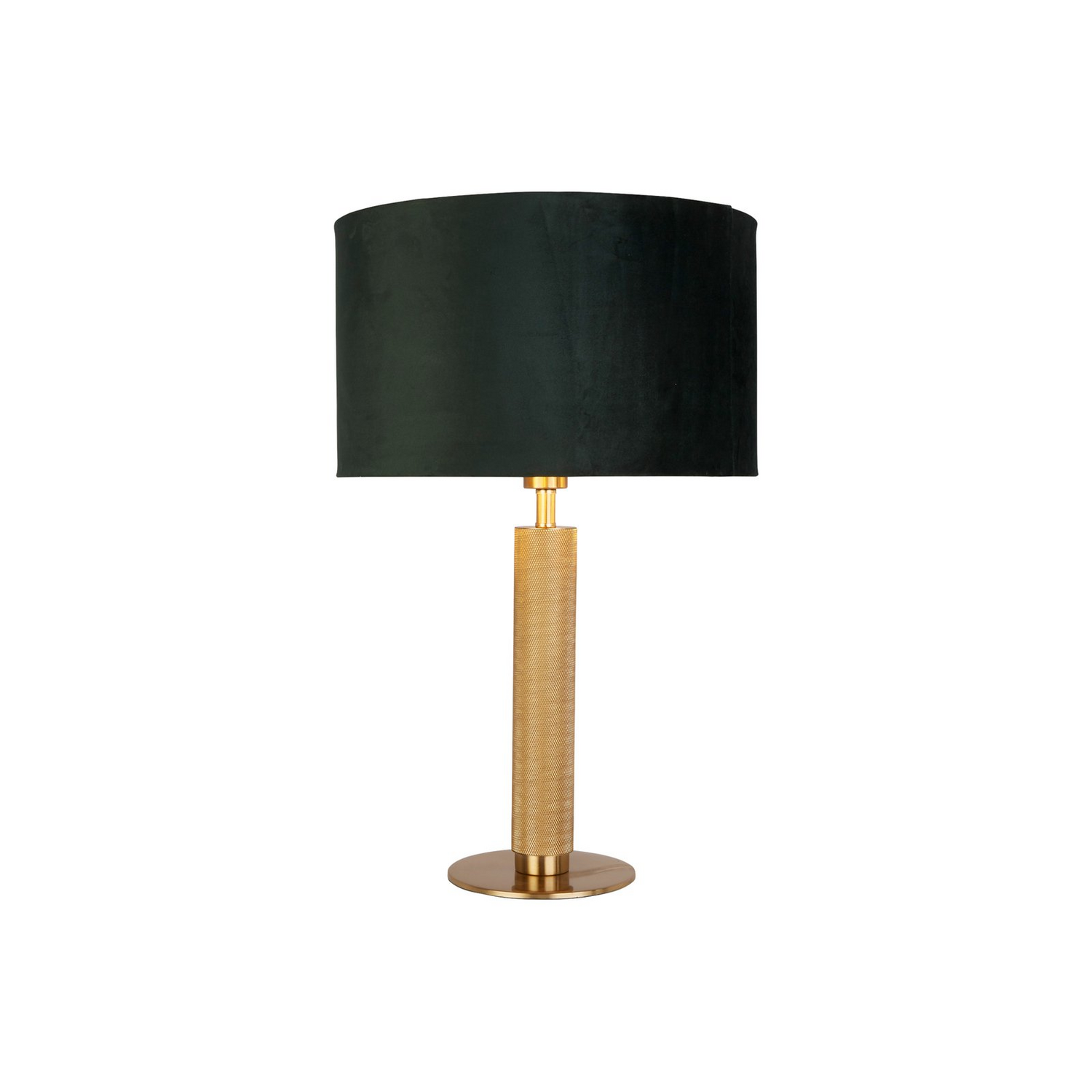 B-Ware Searchlight Tischleuchte London Leuchte Lampe Tischlampe E27 Messing/Grün