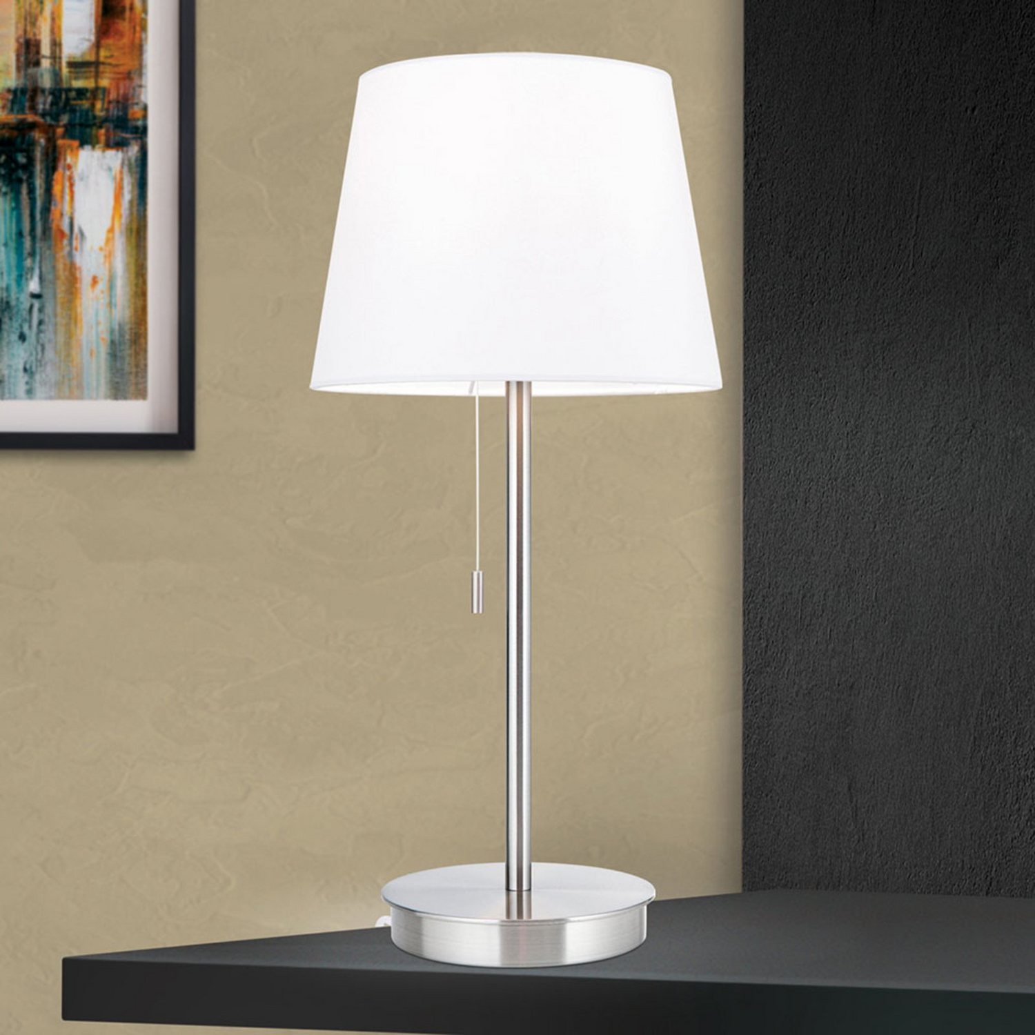 B-Ware Ludwig Tischleuchte Usb Port Tischlampe Leuchte Lampe Tischlicht Licht Dekolampe