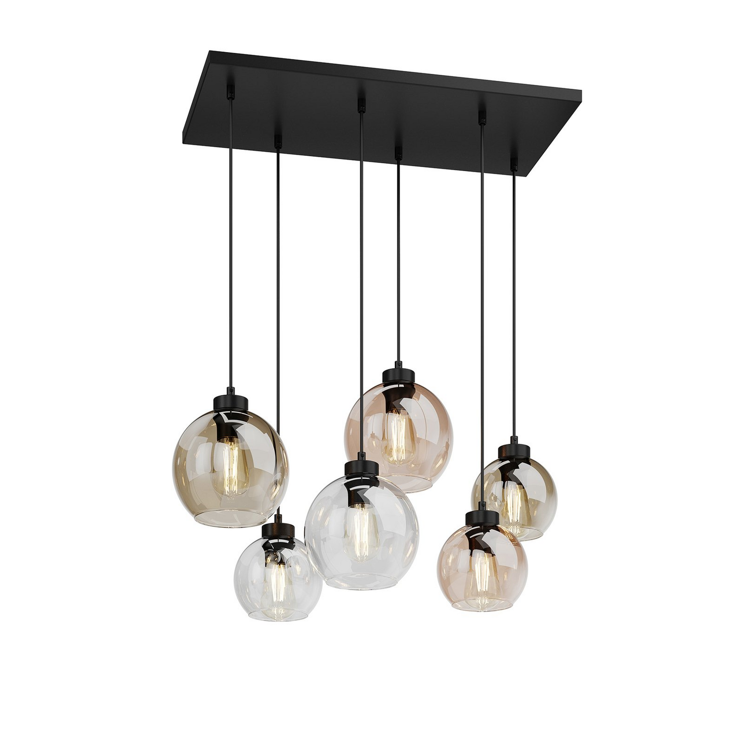 B-Ware Tk Lighting Cubus 2164 Hängeleuchte Deckenlampe Pendelleuchte Lampe Leuchte 60 W