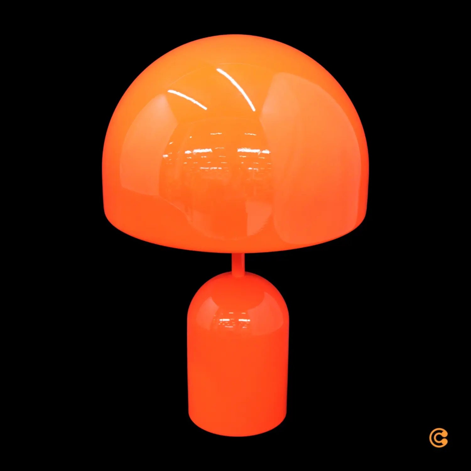 B-Ware Tom Dixon Tischleuchte Pilzlampe Bell Led Tischlampe Fluoro 3000 K Warmweiss