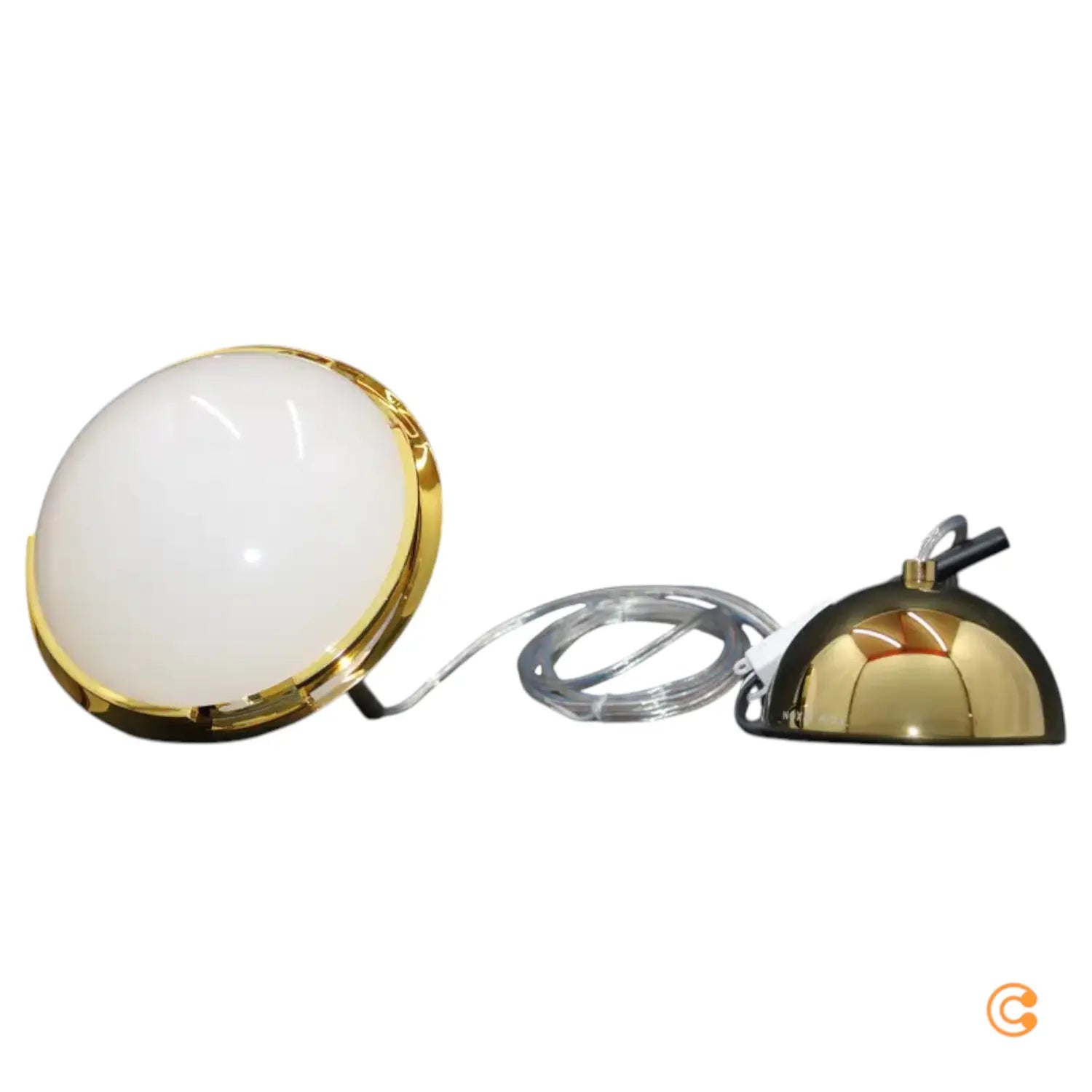 B-Ware Tom Dixon Hängeleuchten Abhängung Large Gold Led Pendelleuchte Deckenlampe
