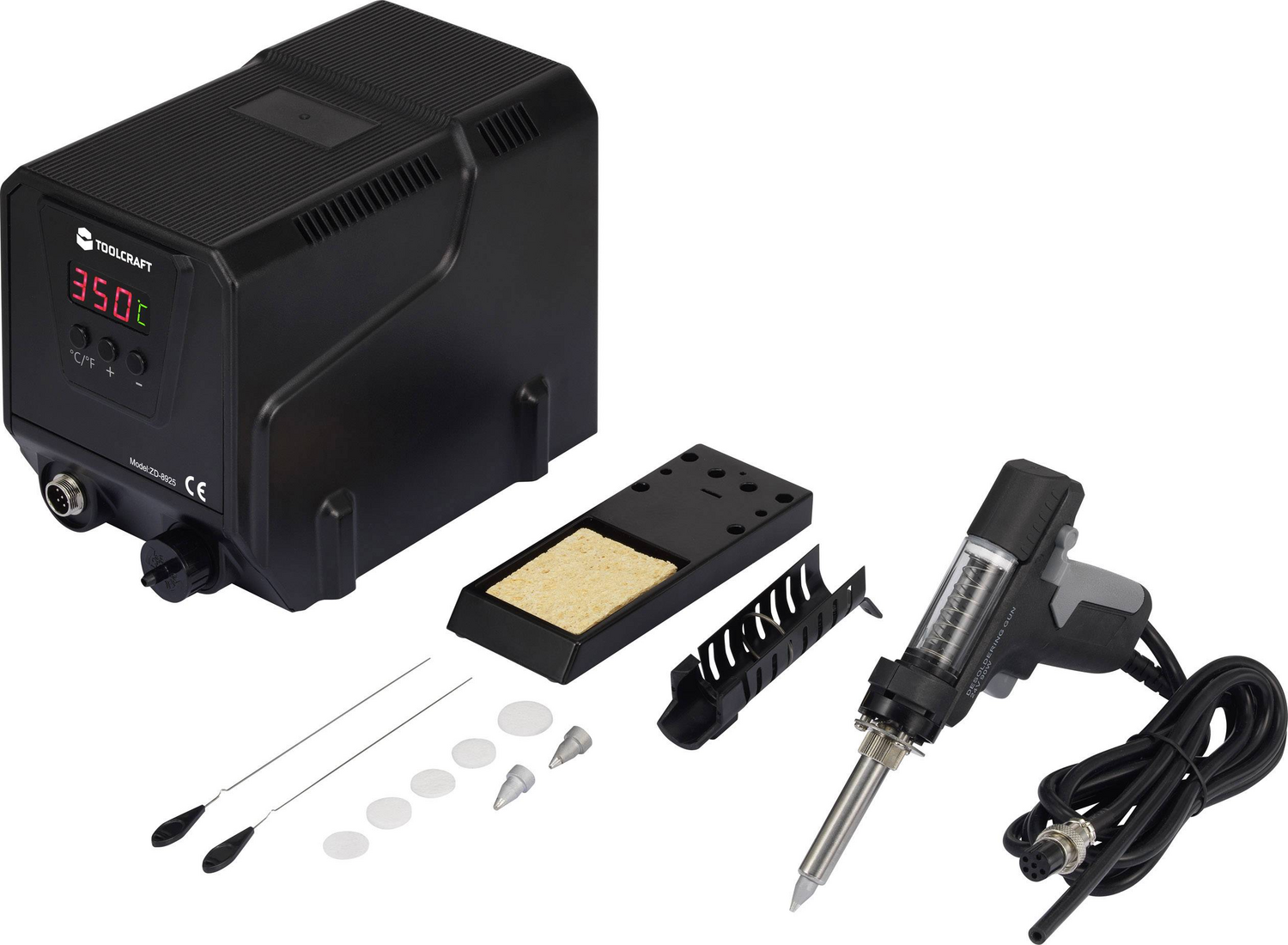 B-Ware Toolcraft Entlötstation Zd 8925 Digital 90 W 160 480°C Entlötsaugpumpe Löten312
