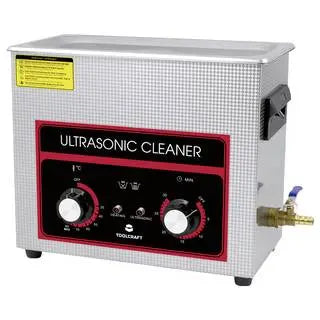 B-Ware Toolcraft Ultraschallreiniger Reinigungsgerät Schmuck Werkstatt 6.5 L Heizung