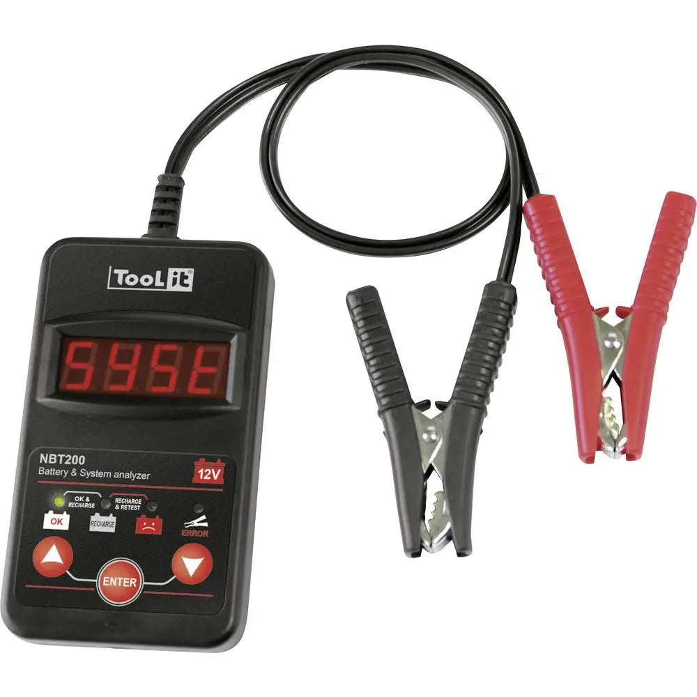 B-Ware Toolit Kfz Batterietester Batterieprüfer Nbt200 Autobatterie überwachung 50 Cm