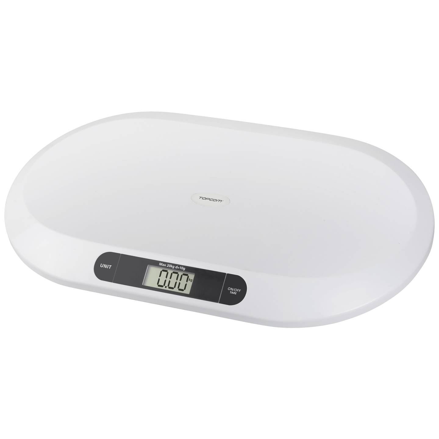 B-Ware Topcom Babywaage Säuglingswaage Digital Wägebereich 20 Kg Weiß Tara Funktion377