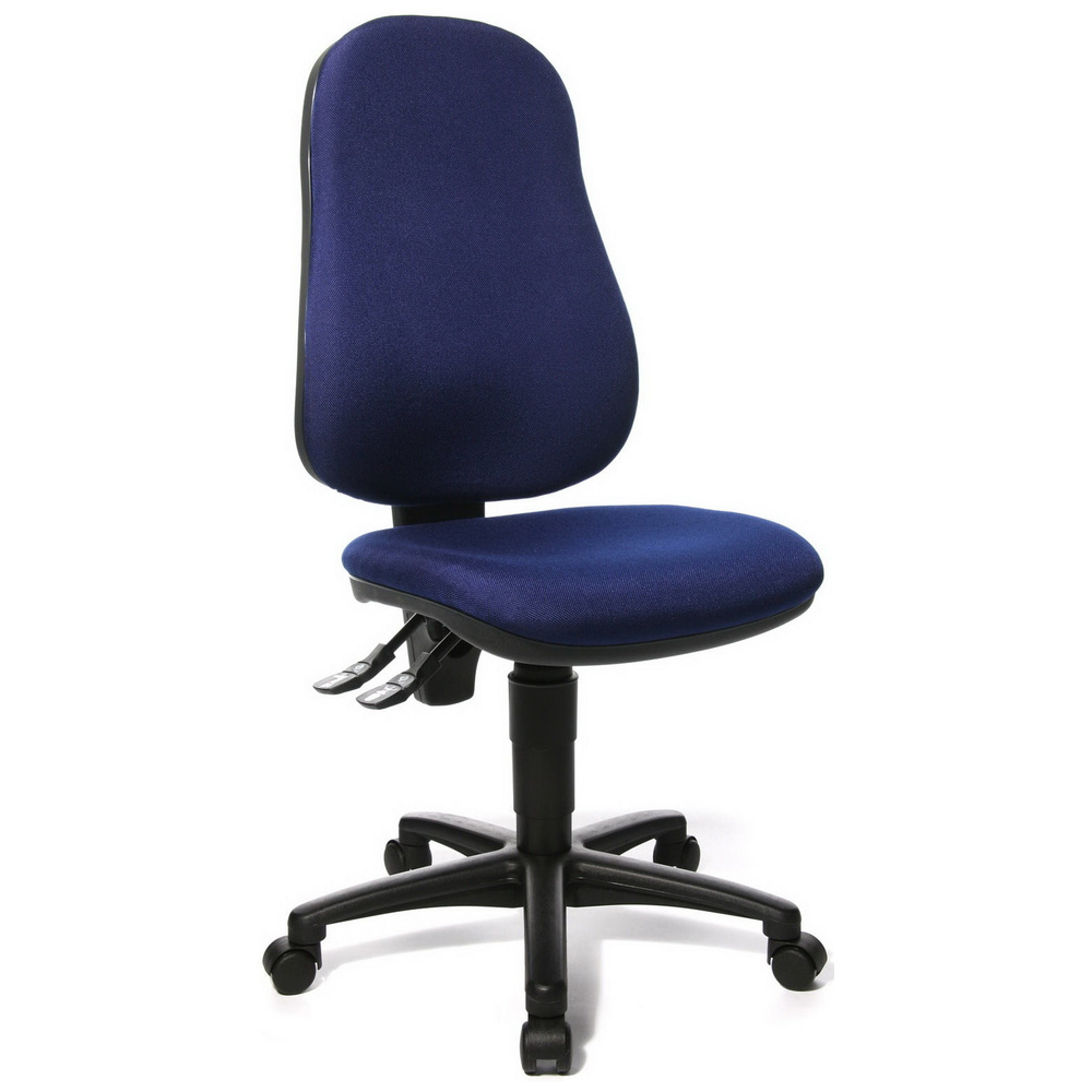 B-Ware Topstar Point 60 Dunkelblau Bürostuhl Schreibtischstuhl Stoff Siehe Text